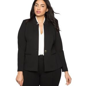 ELOQUII ultimate suit blazer - black 16